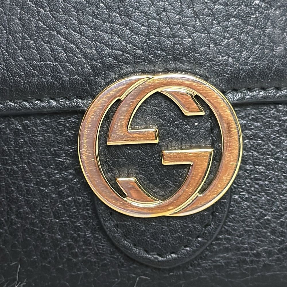 💯Authentic Gucci Compact Leather Wallet🍀 - Picture 3 of 11